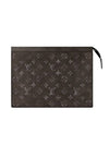 Pochette Voyage MM Monogram Pouch Bag Black - LOUIS VUITTON - BALAAN 1