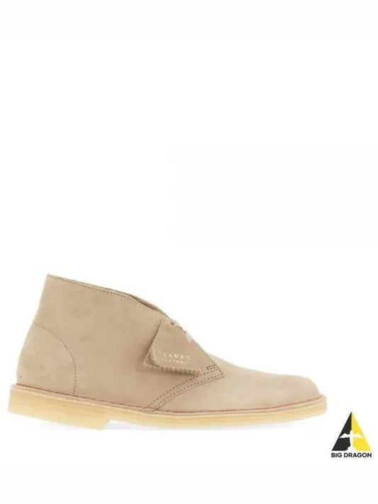 24 Desert Boot Sand Suede 155525 boots - CLARKS - BALAAN 1