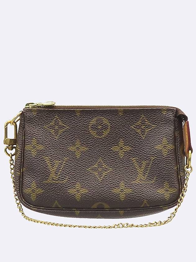 Louis Vuitton M58009 Monogram Canvas Mini Pochette Accessory Pouch Bag - LOUIS VUITTON - BALAAN 1