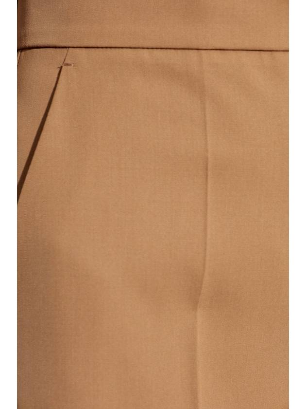 Max Mara Pleated Trousers Ninfa, Women's, Brown - MAX MARA - BALAAN 5