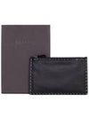 Rockstud Clutch Stampa Alce MY2P0565VAP 0NO All Black - VALENTINO - BALAAN 5