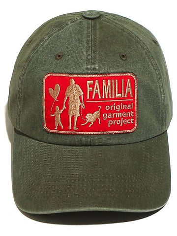 Washed Chicano Family Cap Olive - OGARP - BALAAN 1