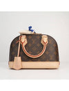 Alma BB Monogram Canvas Tote Bag Brown - LOUIS VUITTON - BALAAN 2