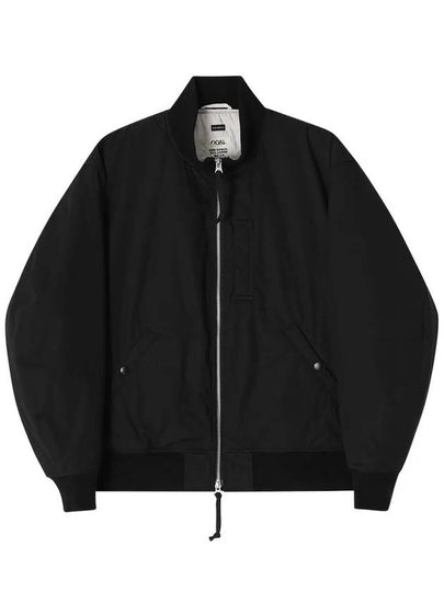 Insulation Varsity Bomber Jacket Black - NANAMICA - BALAAN 2