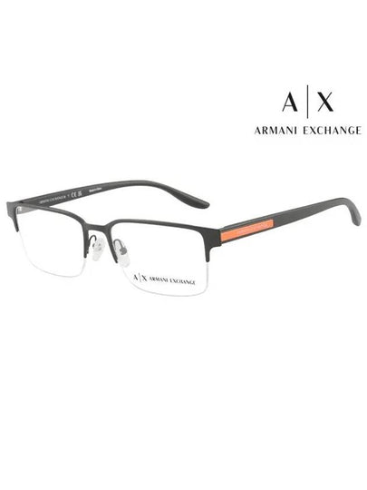 Eyewear Rectangle Metal Eyeglasses Black - ARMANI EXCHANGE - BALAAN 2