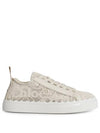 Lauren Lace Low Top Sneakers Mild Beige - CHLOE - BALAAN 2