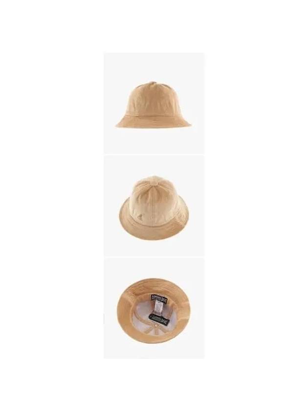 K5349 BEIGE Casual Corduroy Bucket Hat - KANGOL - BALAAN 5