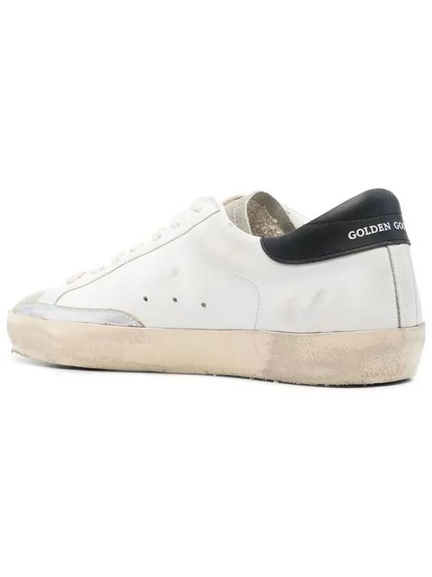 Superstar Black Tab Low Top Sneakers White - GOLDEN GOOSE - BALAAN 4