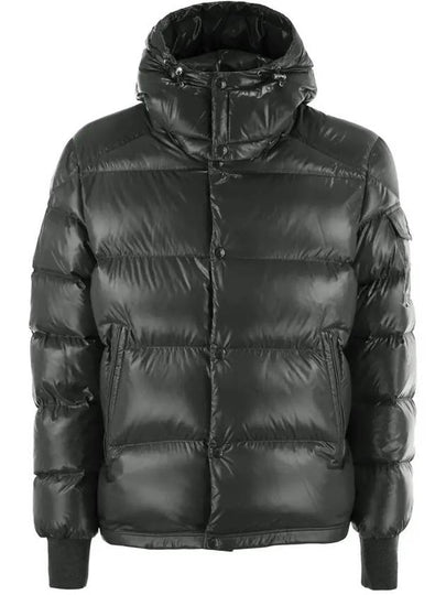 MALJASSET Logo Patch Padded Jacket Charcoal 1A000 06 5963V 921 - MONCLER - BALAAN 2