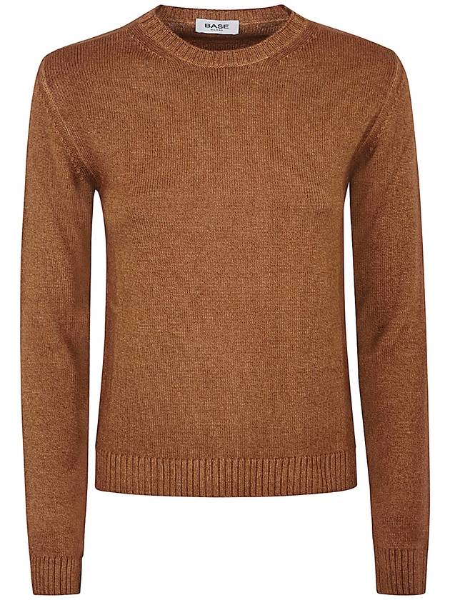 Base Sweaters Brown - BASE MILANO - BALAAN 1