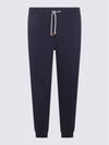 Men's Zipper Pocket Track Pants Navy - BRUNELLO CUCINELLI - BALAAN 5