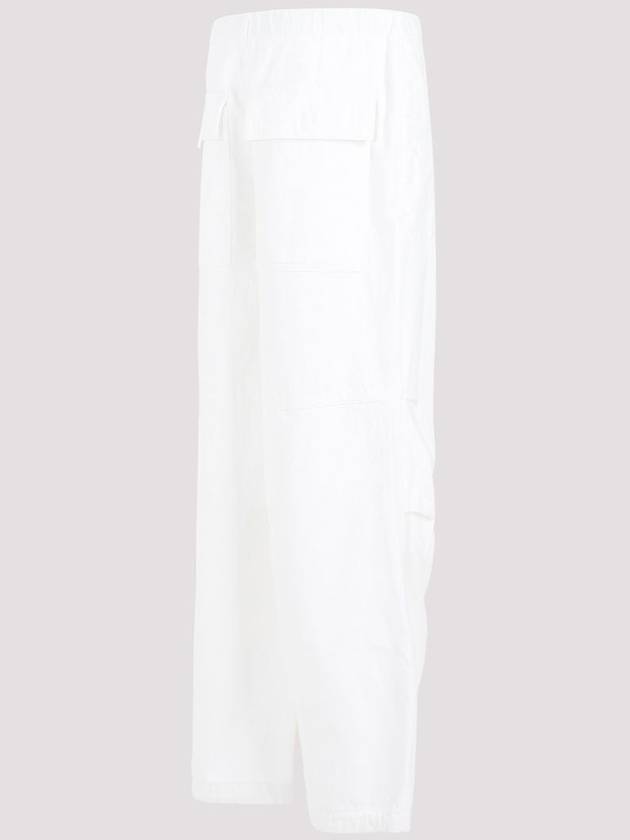 Cargo Pants J21KA0178 J46463 102 PORCELAIN - JIL SANDER - BALAAN 3