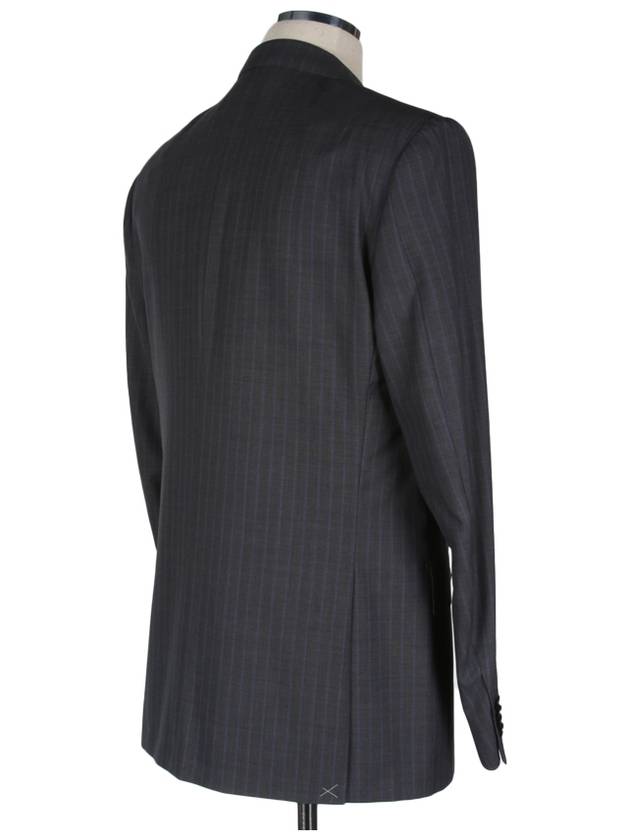 2107230 Striped virgin wool suit - CORNELIANI - BALAAN 4