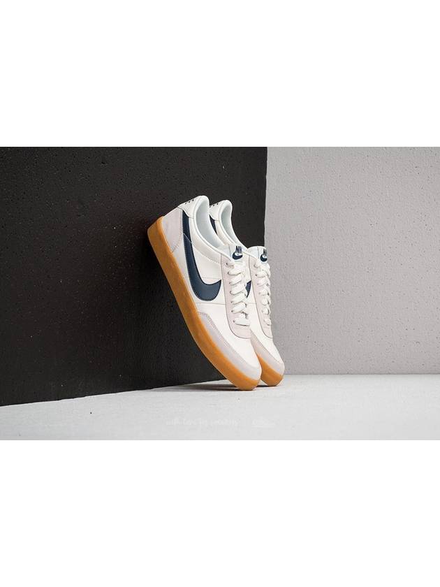 JCrew Killshot 2 Leather Low Top Sneakers Navy - NIKE - BALAAN.