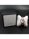 Women s Gucci YA1264083 38MM Pink Leather King Snake Watch gt Gangbuk used luxury goods - GUCCI - BALAAN 3