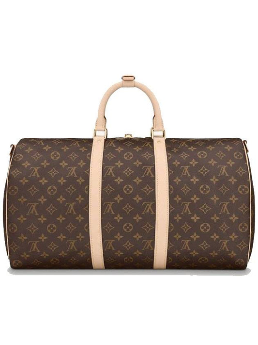 Keepall 50 Bandouliere Duffel Bag Brown - LOUIS VUITTON - BALAAN 1