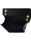 Gold Matelass Grain De Poudre Envelope Medium Shoulder Bag Black - SAINT LAURENT - BALAAN 7