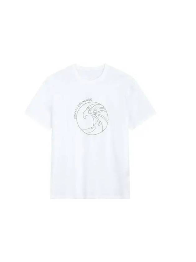 Men s Embroidery Logo T Shirt White 271155 - ARMANI EXCHANGE - BALAAN 1