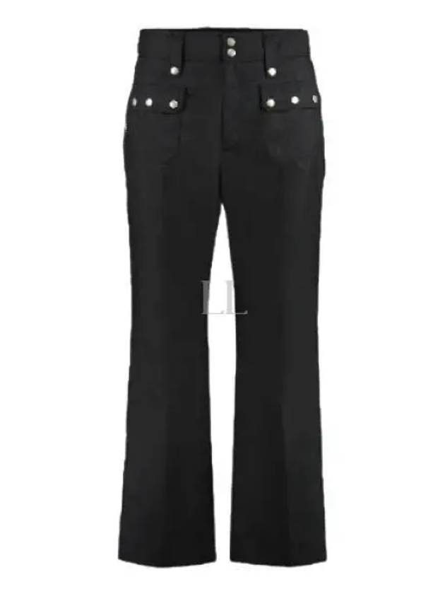 Nylon Straight Pants Black - GUCCI - BALAAN 2