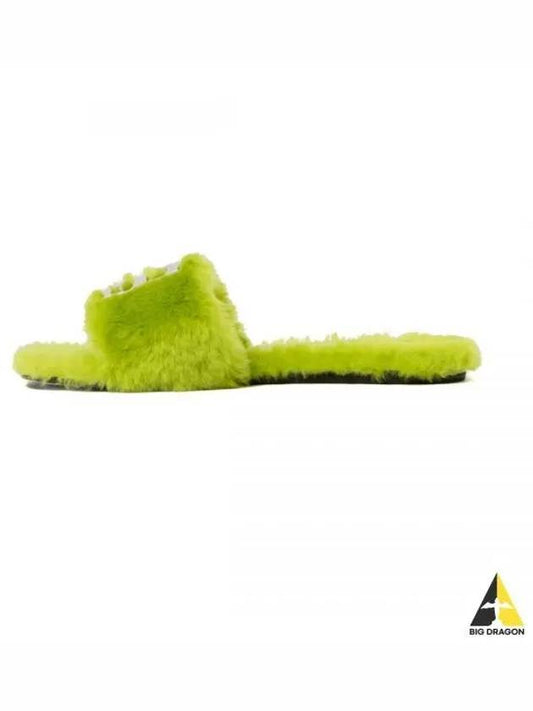 4G Shearing Slippers Citrus Green - GIVENCHY - BALAAN 2