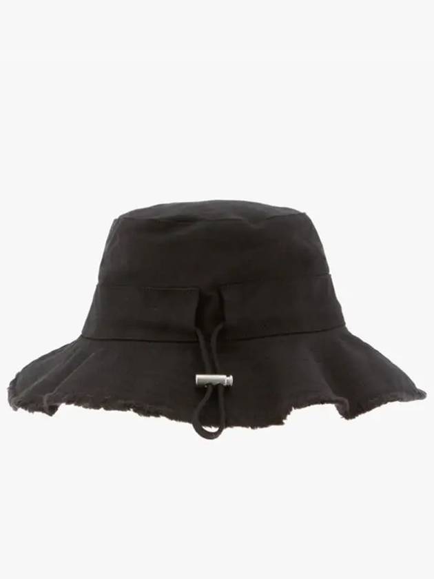 Le Bob Artichaut Bucket Hat Black - JACQUEMUS - BALAAN 6