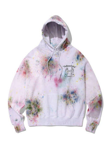 Hand Spray Dyed Hoodie Multi - CONECTX - BALAAN 1