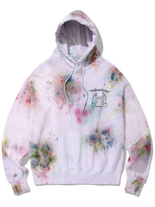 Hand Spray Dyed Hoodie Multi - CONECTX - BALAAN 2