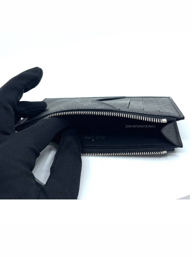 Monogram Coin Card Holder Black - LOUIS VUITTON - BALAAN 5