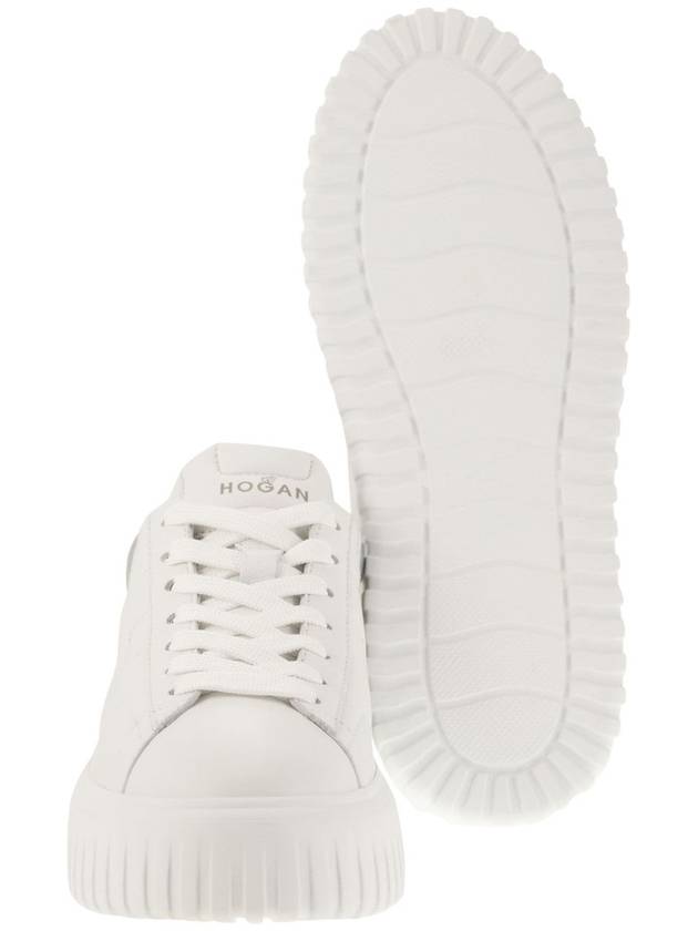 Hogan H striped low top sneakers white - HOGAN - BALAAN 6