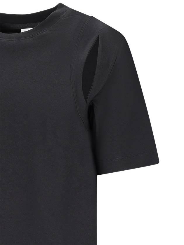 24FW short sleeve t-shirt K20K207192 BEH black - CALVIN KLEIN - BALAAN 4