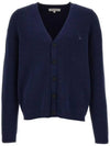 Bold Fox Head Cardigan Navy - MAISON KITSUNE - BALAAN 2