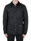 Heritage Liddesdale Quilted Padding Black - BARBOUR - BALAAN 2