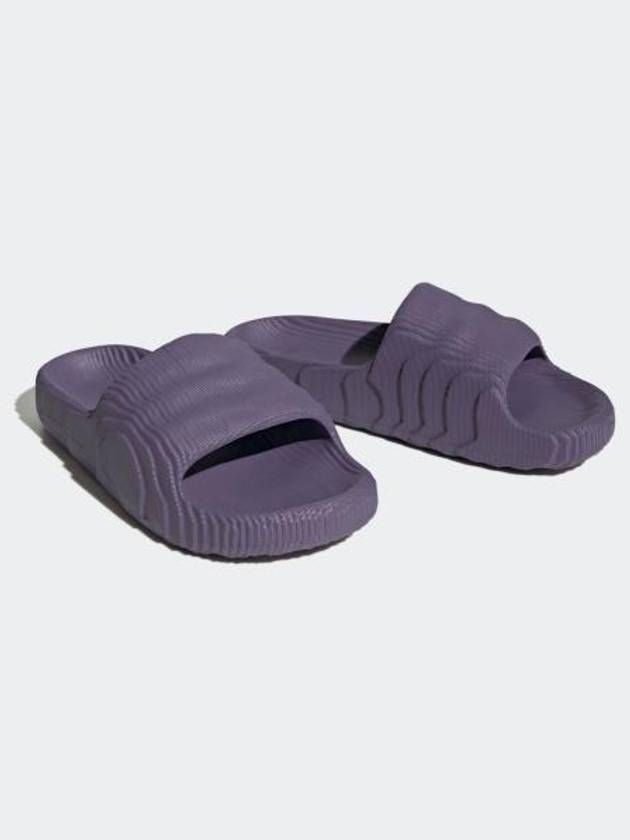 Adilette 22 Slippers Tech Purple - ADIDAS - BALAAN 5