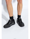 Skate Deck Plimsol Low Top Sneakers Black - ALEXANDER MCQUEEN - BALAAN 3