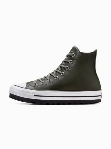 Chuck Taylor All Star City Trek High Top Sneakers Cave Green - CONVERSE - BALAAN 1