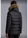 Cluny Long Down Jacket Black - MONCLER - BALAAN 5