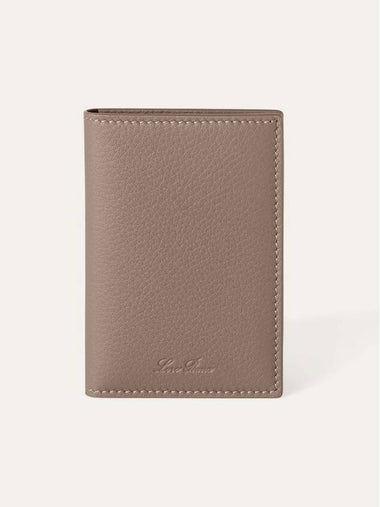 Extra Bi-Fold Card Wallet Warm Mastic - LORO PIANA - BALAAN 1