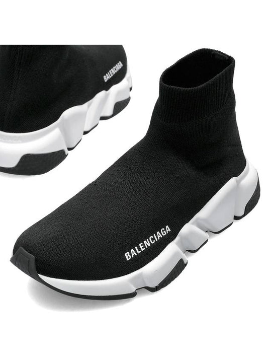 Speed Trainer High Top Sneakers Black - BALENCIAGA - BALAAN 2