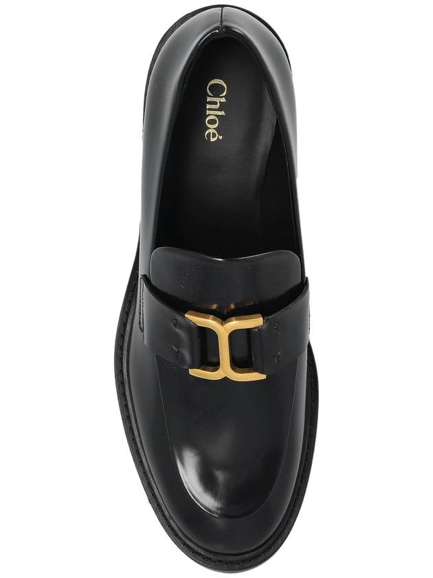 Chloé Marcie Heeled Loafers, Women's, Black - CHLOE - BALAAN 6