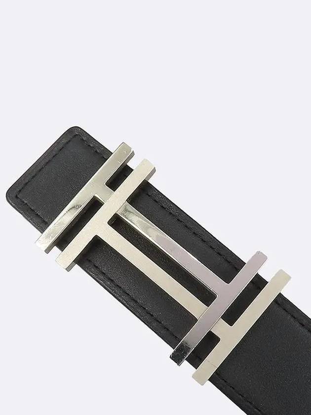 H Au Carre Double Men s Reversible Belt - HERMES - BALAAN 3