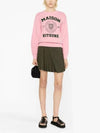 Women's Varsity Comfort Sweatshirt Pink - MAISON KITSUNE - BALAAN 3