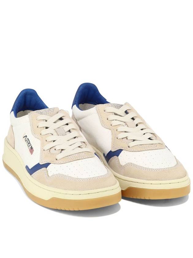 Sneakers AULMDS03 CANVAS SAND WHT PBLUE - AUTRY - BALAAN 5