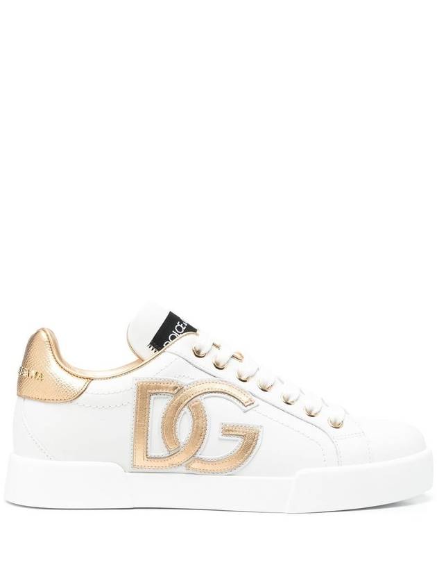 Women's Portofino Low Top Sneakers - DOLCE&GABBANA - BALAAN 2