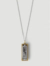 Harmonica Necklace Rhodium Silver - LEMAIRE - BALAAN 2