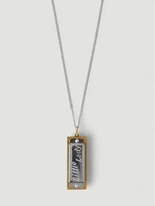 Harmonica Harmonica Pendant Chain Necklace JW0034 LO0042 - LEMAIRE - BALAAN 1