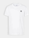 Embroidered Monogram Organic Cotton Short Sleeve T-Shirt White B0651081898 - BURBERRY - BALAAN 2