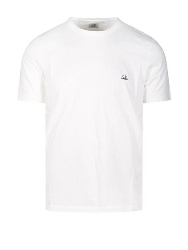 Short Sleeve T-Shirt 16CMTS068A 005100W 103 GAUZE WHITE - CP COMPANY - BALAAN 1
