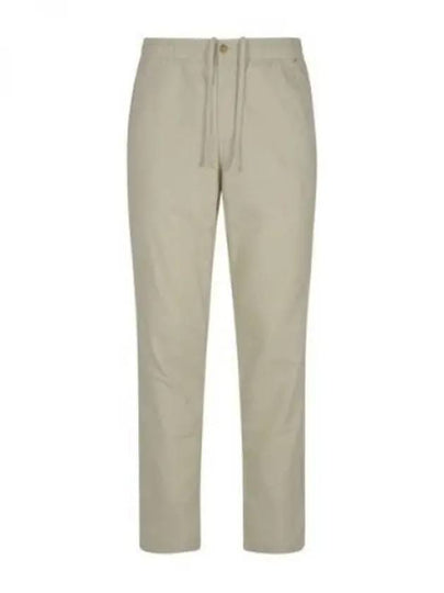 Drawstring Cotton Tapered Straight Pants Beige - POLO RALPH LAUREN - BALAAN 2