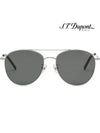 Eyewear Round Sunglasses Silver - S.T. DUPONT - BALAAN 5