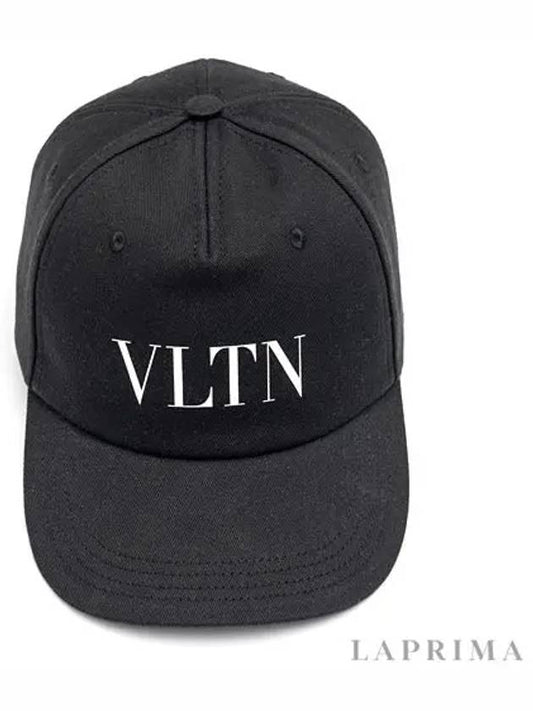 VLTN logo ball cap black - VALENTINO - BALAAN.